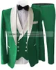 Costumes pour hommes costume pour hommes 3 pièces mode formelle solide couleur plate smokings veste fête mariage marié (Blazer gilet pantalon)