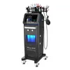 Multifuncional 10 em 1 RF Oxygen Cleaning Water Skin Grinding Oxygen Microcrystal Deep Cleaning Skinning Reduction Wrinkles Machine