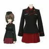 Anime Girls und Panzer Maho Nishizumi Cosplay Costume Uniform Dress Custom Made299p