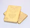 5PCS /SET Prezent Niemiecki die Bismarck Battleship Gold Plate Bullion Bar Monety 1 unz Niemcy Deutsche Marine Gold Bar Mone