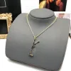 Pendant Necklace Designer Love Bracelcet Gift Classic Letter Women Män Guldarmband Luxurys halsband Designers smycken G2307144PE