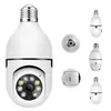 A6 Light Bulb Camera Wireless 1080P 360 Degree Panoramic Smart HD WiFi Cam Night Version Home Security IP Surveillance CCTV LED Bulb Holder Camera Mini E27 Head DHL