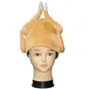 Cappelli da festa Ringraziamento Cappello di tacchino arrosto Dimensione adt Autunno Halloween Costume di Natale Rifornimento Drop Delivery Giardino domestico Suppl festivo Dhfw3