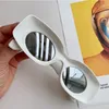 Paula Ibiza Orijinal Sunglassessesglasses Oval lensler ve Kalın Kare Çerçeveli Kontrast Silahlar ve Renkli Lensler Bayanlar Partisi Güneş Gözlüğü Gafas de Sol