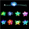 LED Rave Toy25 Pack Right Up Fidget Spinner Bracelets Party Favors For Kids Glow in the Dark Supplies Birthday Gifts Treasure Box D DHSMA