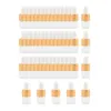 Bouteilles de stockage 50pcs 1 ml bouteille d'huile essentielle flacons d'échantillons vides taille de poche en verre clair petit