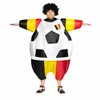 Другие праздничные вечеринки поставляют футбольный клуб аксессуарный надувной костюм для футбола фанат взорвать футбол Хэллоуин Рождественский поставка dhxqy