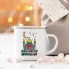 Mugs Eid Mubarak Moon Print Creative Coffee Cup Eid Ramadan Party Decor Drinks Wine Juice Cocoa Cups Islamic Muslim Emamel Mugs Gifts R230713