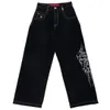 Women's Pants s 2023 Korean Y2K Hip Hop Gothic Jeans Street Wide Leg Women Loose Rock Casual Trousers Joggers 230714