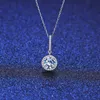 Pendentif Colliers CZCITY Moissanite Diamant Chaîne Sans Collier Bijoux Cubain Lien Faisant D'été Argent Long Collier Pour Femme