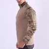 Herren Hoodies Herren Camouflage Combat Langarm T-Shirt 2023 Männlichkeit Militray Uniform Kleidung Atmungsaktive Special Force Männliche Tops