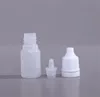 100pcs/lot 3ml 110 oz زجاجات قطرة بلاستيكية