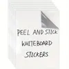 Tableau blanc Film adhésif tableau blanc Stickers muraux amovibles avis autocollants publicitaires peuvent être utilisés pour