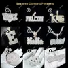 Kettingen Fabriek Aangepaste Rapper Kunstenaar Iced Out Vvs Lab Moissanite Diamond Hip Hop Usd Dollar Note Hanger 10k Sieraden Fabrikant