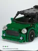 Blocks Skala techniczna Rally Build Block Mini Coopers Model Pobrot Back Pojazd