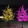 1 5m 1 8m 2m 2 5m 3m 반짝이는 LED 체리 꽃 크리스마스 트리 조명 방수 정원 풍경 장식 램프 파트 301T