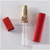 Other Household Sundries 12Ml Spray Per Bottle Travel Refillable Empty Cosmetic Container Square Atomizer Aluminum Bottles Dbc Drop Dh1Vw