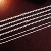 Pendant Necklaces 2mm 3mm 4mm 5mm 6mm moissanite tennis chain wholesale customized S925 10K 14K 18K white gold women tennis necklace link