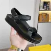 2023 Sommer beliebte Damen Sandalen Mode Luxus Freizeit Reise Brief Herren flache Schuhe Mode vielseitig