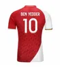 23 24 Golovin som Monaco Soccer Jerseys 2023 2024 Boadu Ben Yedder Minamino Football Shirt Volland Embolo Disasi Fofana Home Kids Full Kits 16-XXL