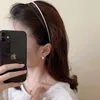 Hair Accessories Simulation Pearl Double-Deck Hoop For Women Elegant Simple Bands Korean Girls Daily Wear Headwear