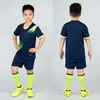 Inne towary sportowe dla dzieci mundury piłkarskie chłopcy dziewczynki koszulki piłkarskie zagrają młodzieżowe szorty z krótkim rękawem.