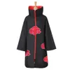 アニメの衣装Uchiha itachiコスプレコスチュームトレンチakatsuki cloak robe ninja coat set ring headband halloween112966