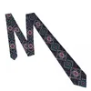Базу связки повседневная стрелка с узкой племенной хипстерской геометрической галстук тонкий галстук для мужчин аксессуары.