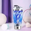 Water Bottles USB Rechargeable Electric Mixing Cup Portable Protein Powder Shaker Bottle 230714