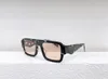 Quadratische Sonnenbrille, Schildkröte/gelbe Linse, Herren-Sommersonnenbrille, Sonnenbrille, UV400, mit Box