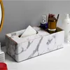 Tissue Boxes Napkins Leather Tissue Boxes Multifunctional Tissue Box Cover Napkin Holder Home Office Remote Control Storage Wipes Case Desk Organizer R230714