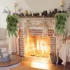 Fiori decorativi Piante di simulazione fantasiose Ago di Natale imitazione pigna di Natale a lunga durata realistica