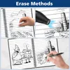 Блокноты A5 Smart Erasable Notepbook Spiral Mrecailtable Tratebook Campus с офицером канцелярских товаров Pen School Fashion 230713