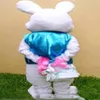 2018 High quality Mascot Costume Adult Easter Bunny Mascot Costume Rabbit Cartoon Fancy2851