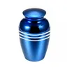 Cool Smoking Colorful Metal Alloy Portable Dry Herb Tobacco Spice Miller Seal Stash Case Jars Snuff Snorter Sniffer Snuffer Storage Tank Cigarette Holder Bottle DHL