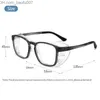 サングラス快適な青色光ブロックメガネは、汚れ/スプラッシュ/ミストを防ぎます。正方形のウェットルーム保湿ゴーグルZ230720を備えたサングラス