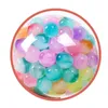 Gioco con la sabbia Divertimento con l'acqua Arcobaleno Perline Palla antistress 4PCS Mood Lenitivo Squeeze a mano Fidgets Gadget divertente Decompressione Sfiato Giocattoli per adulti Bambini 230713