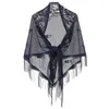 Scarves Style Woman Shawl Wedding Party Floral Pattern Scarf Soft Lightweight For Weather Sunproof Supplies