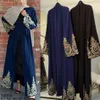 Kaftan Dubai Abaya Kimono HARDIGAN Müslüman Göbek Türk Saudi Arabistan Afrika Elbiseleri Kaftan Robe İslam Giyim 312V