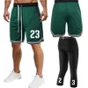 Heren Shorts Mannen Professionele Basketbal Shorts Sets Jeugd Sport Gym Fitness Running Shorts Shorts Basketbal Throwback Panty Training Set 230713