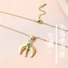 Chains Season Of Sanctuary Necklace Man Game Bridal Necklaces Sky Children Light Chain Pendant Jewelry Gold Color Metal Collares