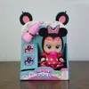 Bonecas 5 polegadas Cry Tears Boneca Brinquedo para Meninas Simulação 3D Bebê Chorando Criativo Presente de Aniversário para Crianças Bonitas 230714