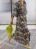 Urban Sexy Dresses Sexy Women Dress Y2K Summer Floral Plaid Robe Vintage Sun Dress Prom Trendy Party Beach Za Long Maxi Dress 230713