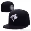 Hot Blue-Jays_ Baseball Caps Men Men Hip Hop Hat Bones Aba reta gorras rap montowane czapki H6-7.14