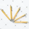 High Quality School Student Pure Bamboo Homework Writing Ballpoint Pen Phone Touch Buy 2 Send Gift