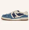 Famosi 23s / s Summer Match Uomo Donna Sneakers Scarpe Suola in gomma Blu Denim Scarpe da ginnastica basse - Lato in rilievo Skateboard Walking Eu35-46