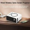 Look At Ya Ya YT300 US Cable Wireless Phone With Screen Portable Mini Projector Small Home Wireless, Cable Phone Projector USB U Disk Broadcast Birthday
