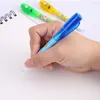 20 penne per bambini penne da scrittura invisibili per studenti pennarello fluorescente UV a sfera multifunzionale