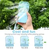 Electric Fans Portable Hanging Neck Mini Fans Rechargeable USB Folding Fan Mute Handheld Desktop Multi Function Three Speed Charge Fan