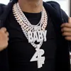 Заводская индивидуальная рэпер художник Iced Out Vvs Lab Moissanite Diamond Hip Hop USD Доллар Примечание. Подвеска 10K Ювелирные изделия